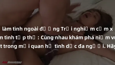 làm tình ngoài đường Trải nghi